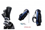 AGXGOLF BOYS MAGNUM GOLF STARTER SET wDRIVER+FAIRWAY WOOD+HYBRID+IRONS+ OPTIONAL BAG+PUTTER